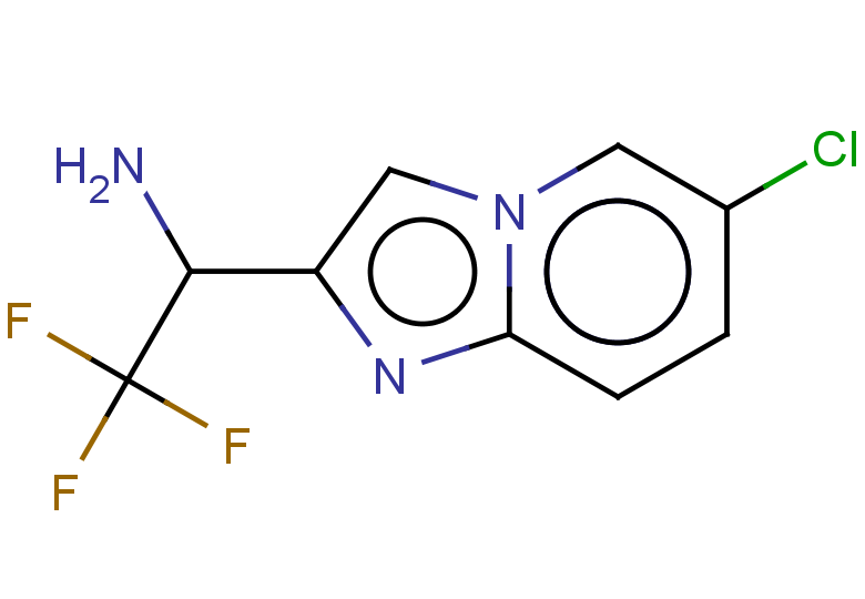 1-{6-chloroimidazo[1,2-a]pyridin-2-yl}-2,2,2-trifluoroethan-1-amine