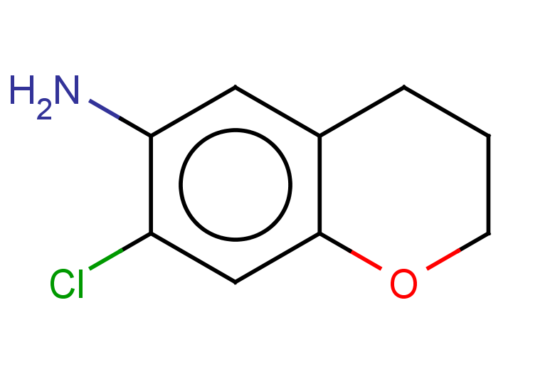 7-chloro-3,4-dihydro-2H-1-benzopyran-6-amine