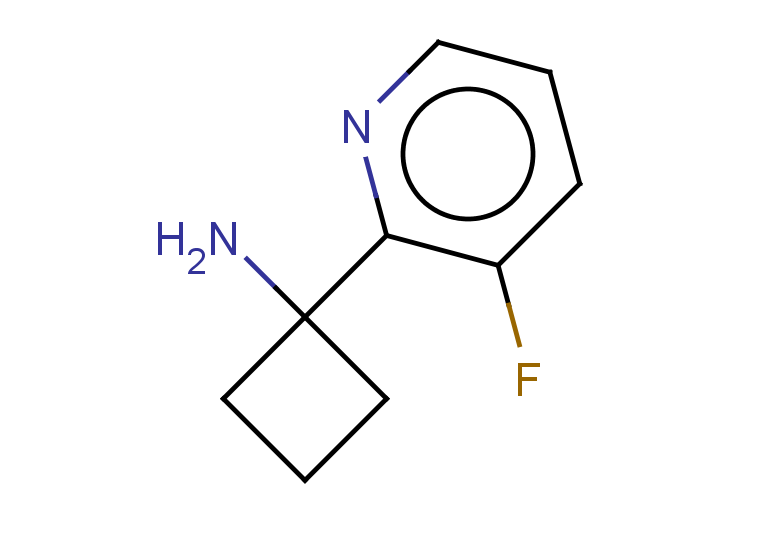 1-(3-fluoropyridin-2-yl)cyclobutan-1-amine