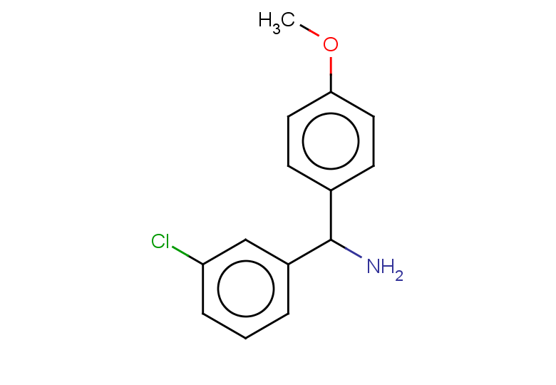 1-(3-chlorophenyl)-1-(4-methoxyphenyl)methanamine