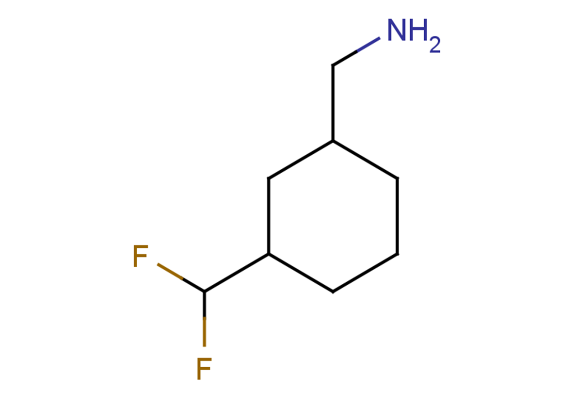 1-[3-(difluoromethyl)cyclohexyl]methanamine, Mixture of diastereomers