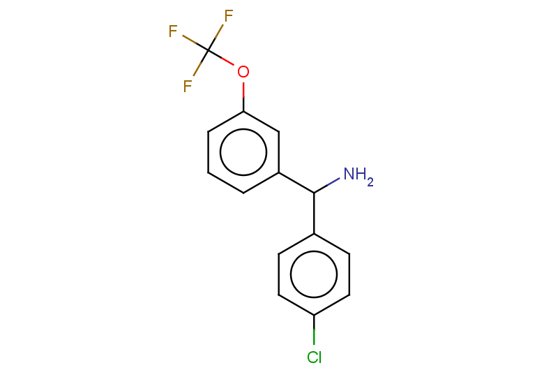 (4-chlorophenyl)[3-(trifluoromethoxy)phenyl]methanamine