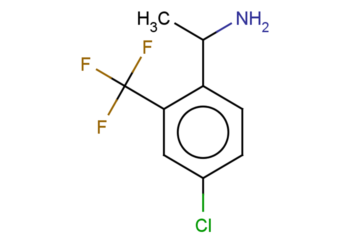 1-[4-chloro-2-(trifluoromethyl)phenyl]ethan-1-amine