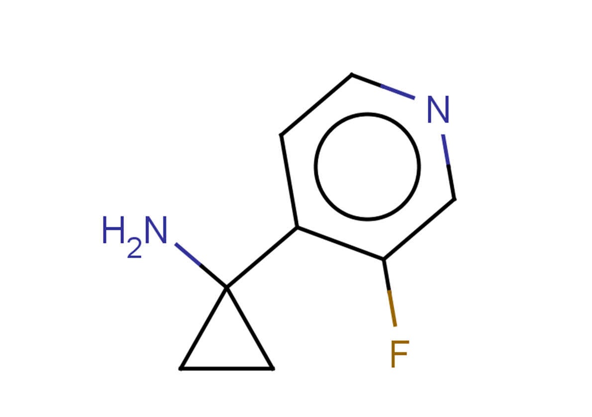 1-(3-fluoropyridin-4-yl)cyclopropan-1-amine