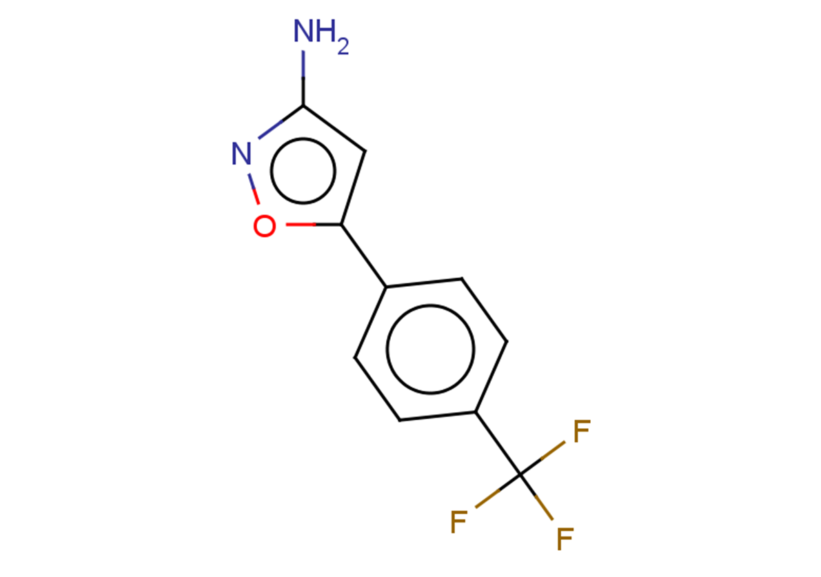 5-[4-(trifluoromethyl)phenyl]-1,2-oxazol-3-amine