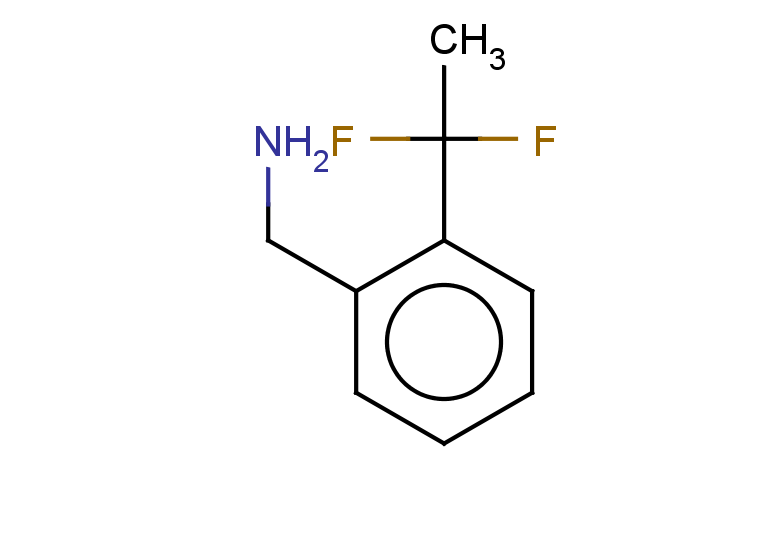 1-[2-(1,1-difluoroethyl)phenyl]methanamine