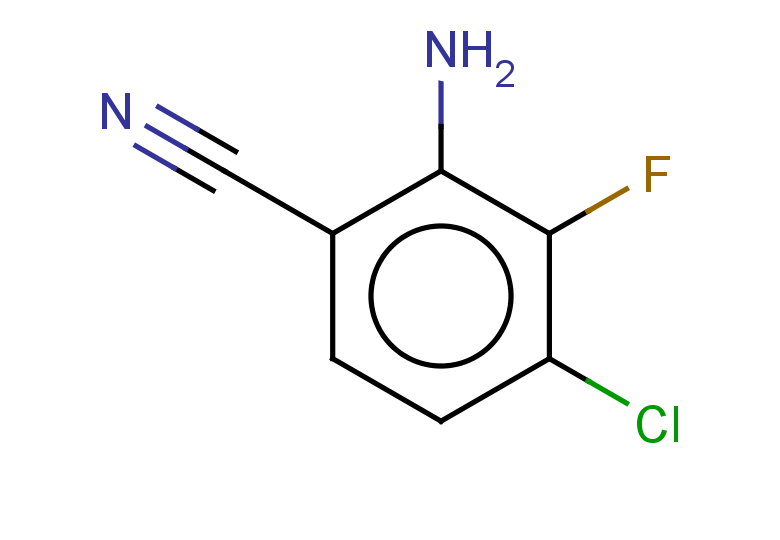 2-amino-4-chloro-3-fluorobenzonitrile