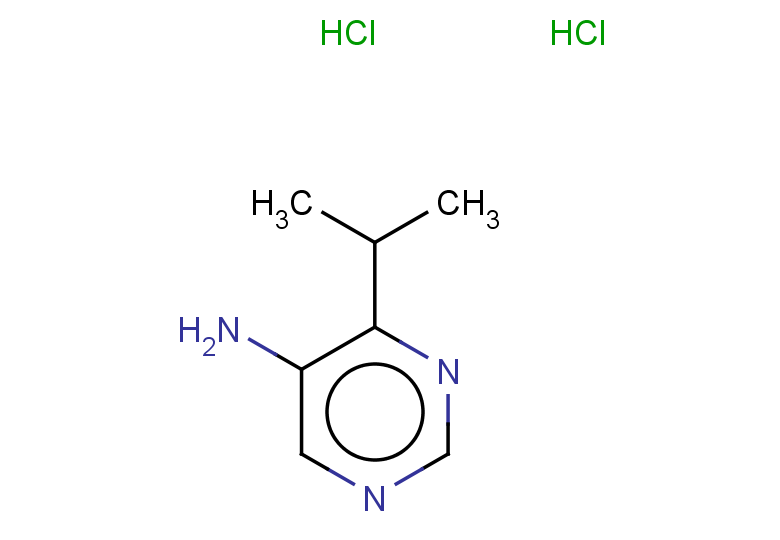 4-(propan-2-yl)pyrimidin-5-amine dihydrochloride