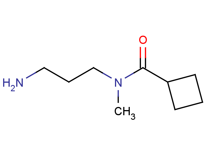 N-(3-aminopropyl)-N-methylcyclobutanecarboxamide