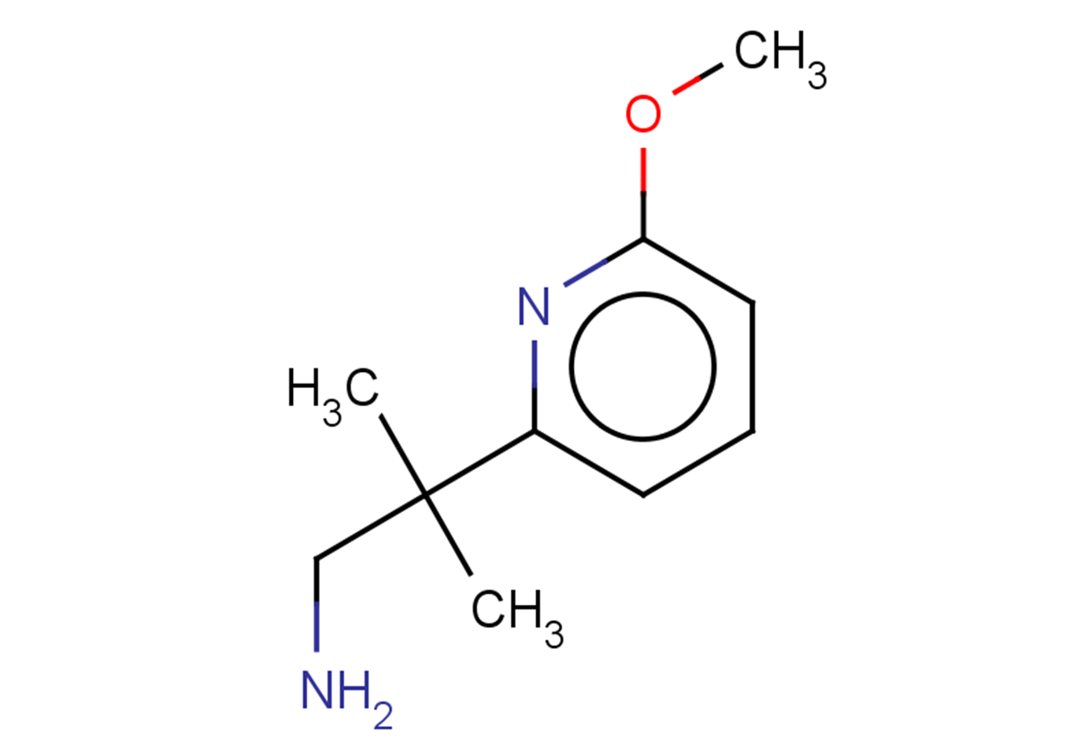 2-(6-methoxypyridin-2-yl)-2-methylpropan-1-amine