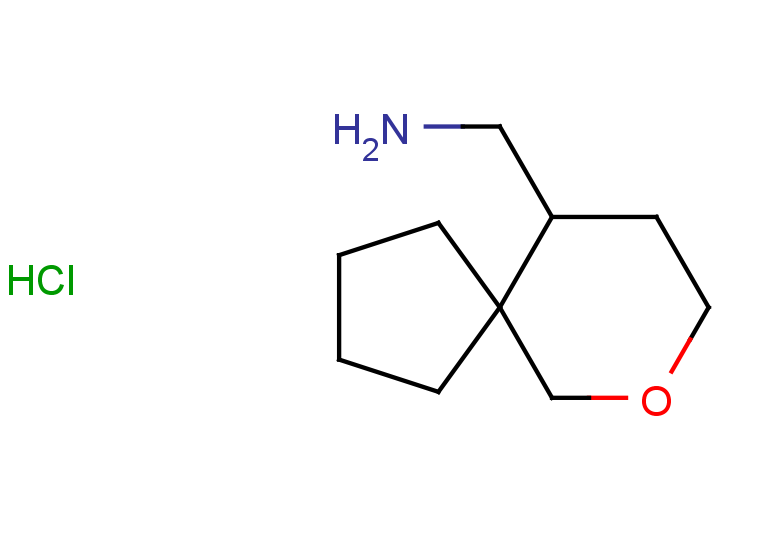 {7-oxaspiro[4.5]decan-10-yl}methanamine hydrochloride