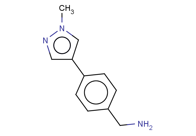 [4-(1-methyl-1H-pyrazol-4-yl)phenyl]methanamine
