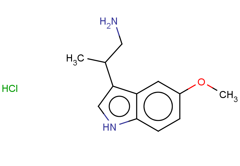 2-(5-methoxy-1H-indol-3-yl)propan-1-amine hydrochloride