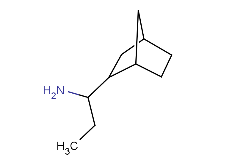 1-{bicyclo[2.2.1]heptan-2-yl}propan-1-amine, Mixture of diastereomers