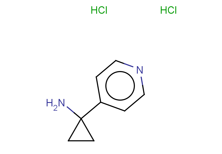 1-(pyridin-4-yl)cyclopropan-1-amine dihydrochloride