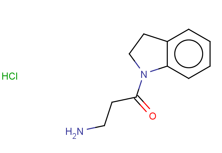 3-amino-1-(2,3-dihydro-1H-indol-1-yl)propan-1-one hydrochloride