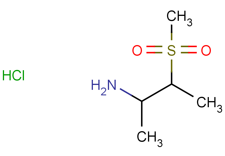 3-methanesulfonylbutan-2-amine hydrochloride