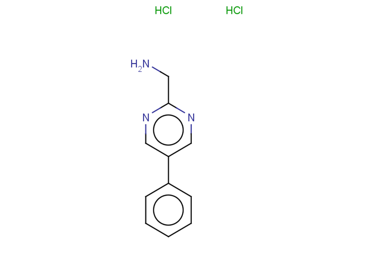 1-(5-phenylpyrimidin-2-yl)methanamine dihydrochloride