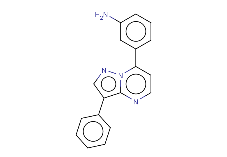 3-{3-phenylpyrazolo[1,5-a]pyrimidin-7-yl}aniline