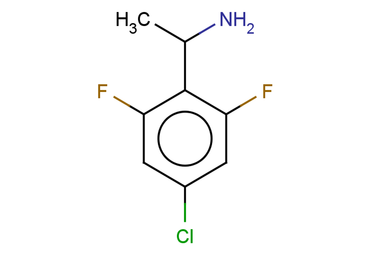 1-(4-chloro-2,6-difluorophenyl)ethan-1-amine