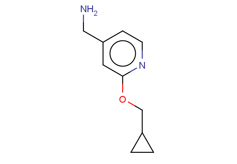 [2-(cyclopropylmethoxy)pyridin-4-yl]methanamine