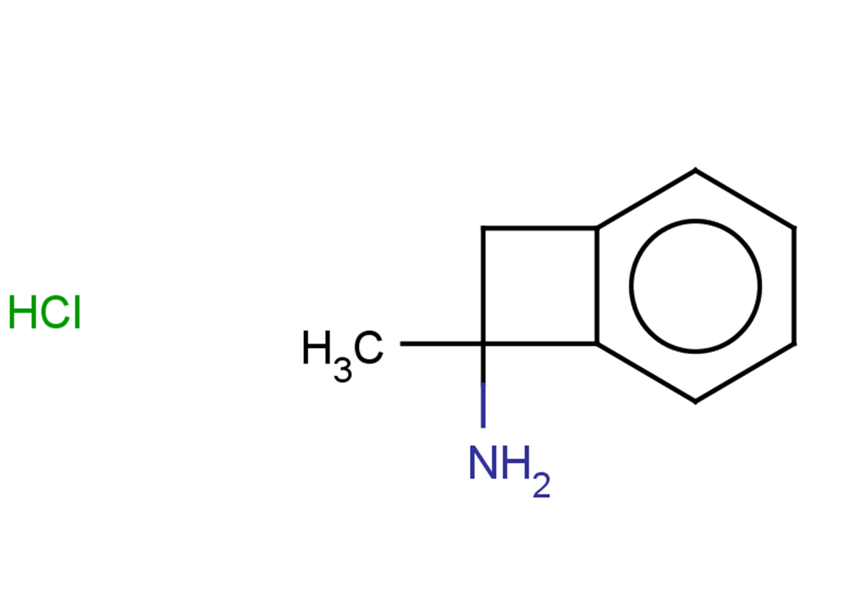 7-methylbicyclo[4.2.0]octa-1,3,5-trien-7-amine hydrochloride