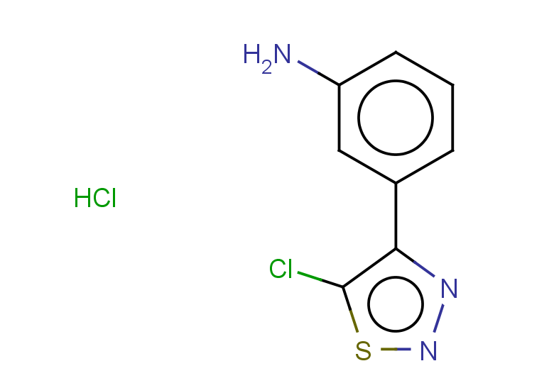 3-(5-chloro-1,2,3-thiadiazol-4-yl)aniline hydrochloride