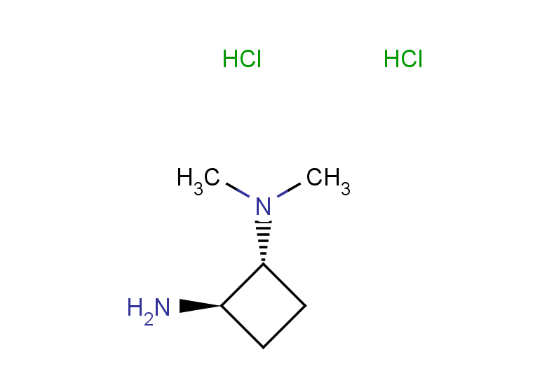 rac-(1R,2R)-N1,N1-dimethylcyclobutane-1,2-diamine dihydrochloride