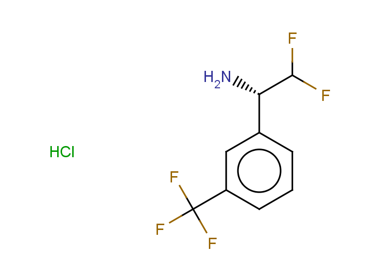 (1S)-2,2-difluoro-1-[3-(trifluoromethyl)phenyl]ethan-1-amine hydrochloride