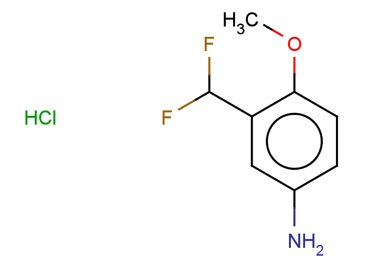 3-(difluoromethyl)-4-methoxyaniline hydrochloride