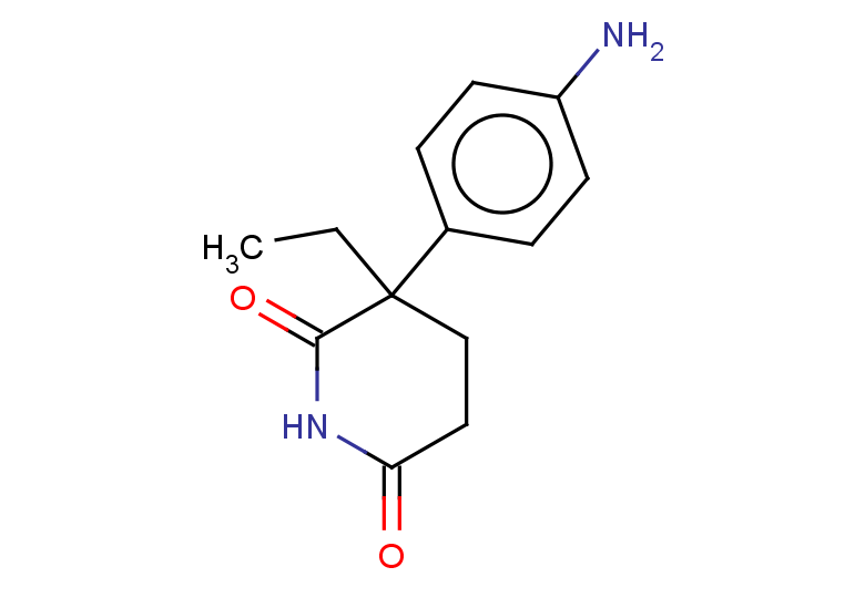 3-(4-aminophenyl)-3-ethylpiperidine-2,6-dione