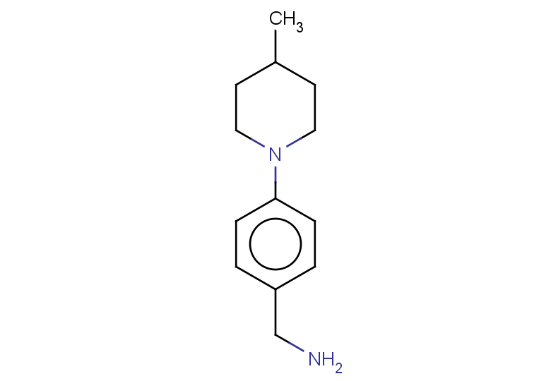 [4-(4-methylpiperidin-1-yl)phenyl]methanamine