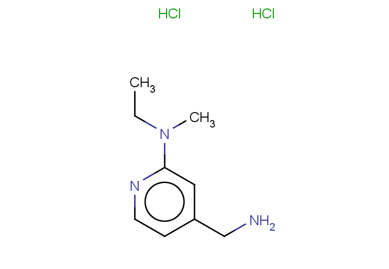 4-(aminomethyl)-N-ethyl-N-methylpyridin-2-amine dihydrochloride