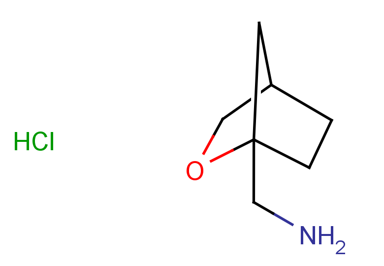 1-{2-oxabicyclo[2.2.1]heptan-1-yl}methanamine hydrochloride
