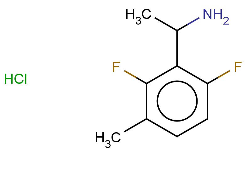 1-(2,6-difluoro-3-methylphenyl)ethan-1-amine hydrochloride
