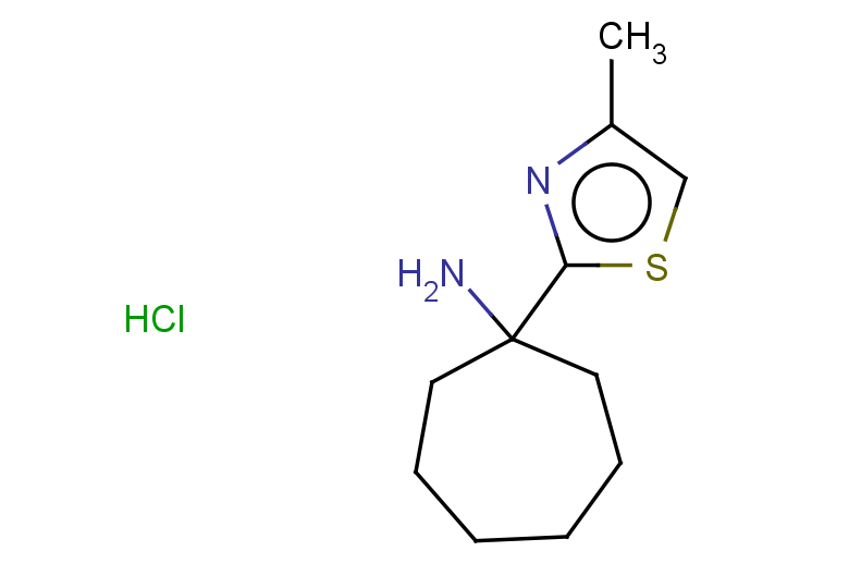 1-(4-methyl-1,3-thiazol-2-yl)cycloheptan-1-amine hydrochloride
