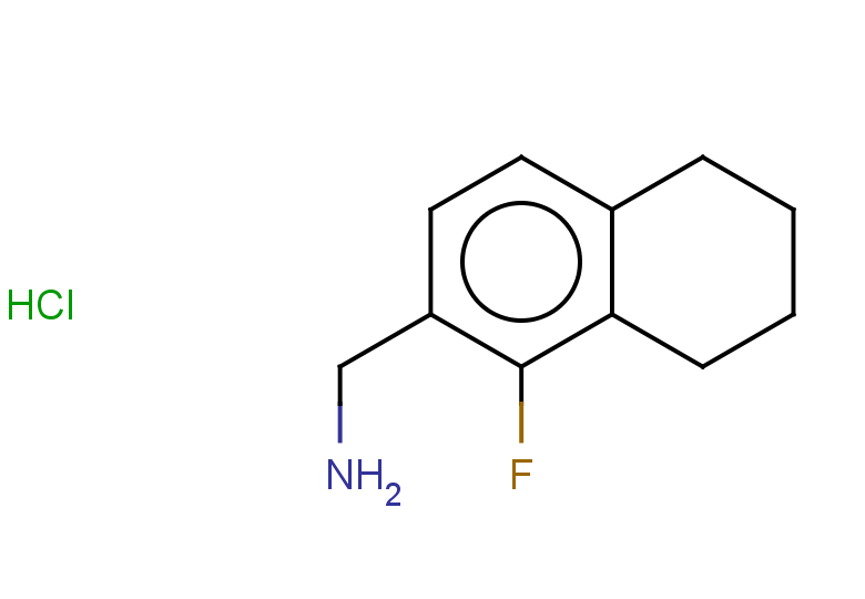 (1-fluoro-5,6,7,8-tetrahydronaphthalen-2-yl)methanamine hydrochloride