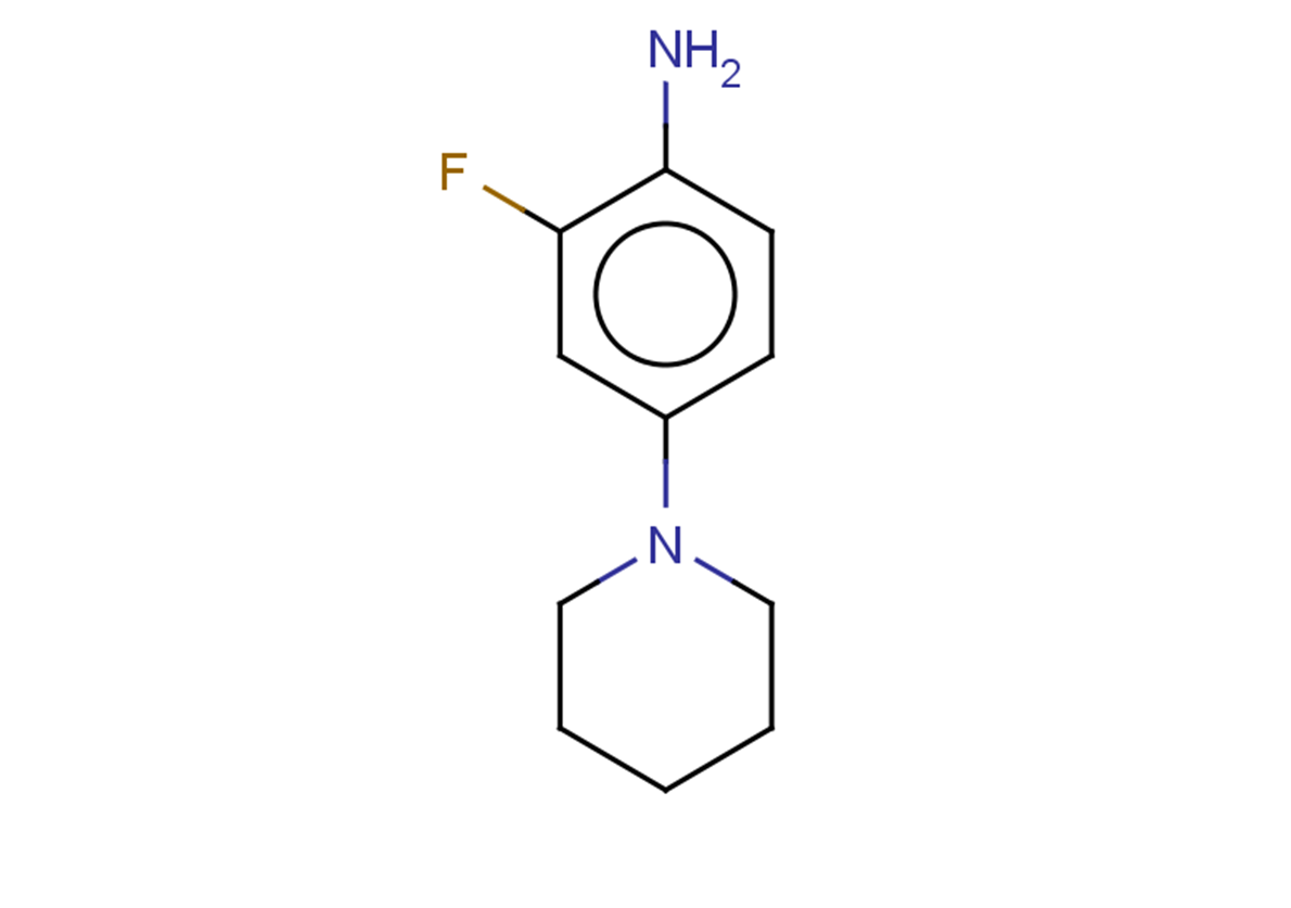 2-fluoro-4-(piperidin-1-yl)aniline