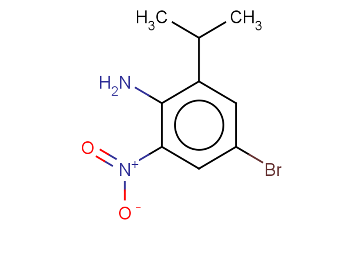 4-bromo-2-nitro-6-(propan-2-yl)aniline