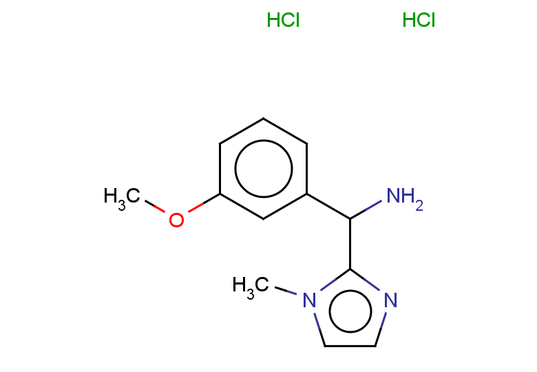 (3-methoxyphenyl)(1-methyl-1H-imidazol-2-yl)methanamine dihydrochloride