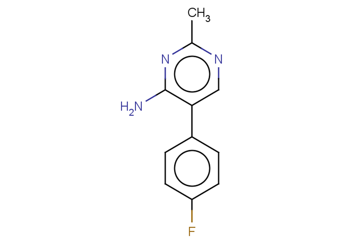 5-(4-fluorophenyl)-2-methylpyrimidin-4-amine