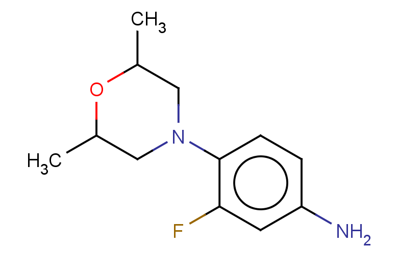 4-(2,6-dimethylmorpholin-4-yl)-3-fluoroaniline