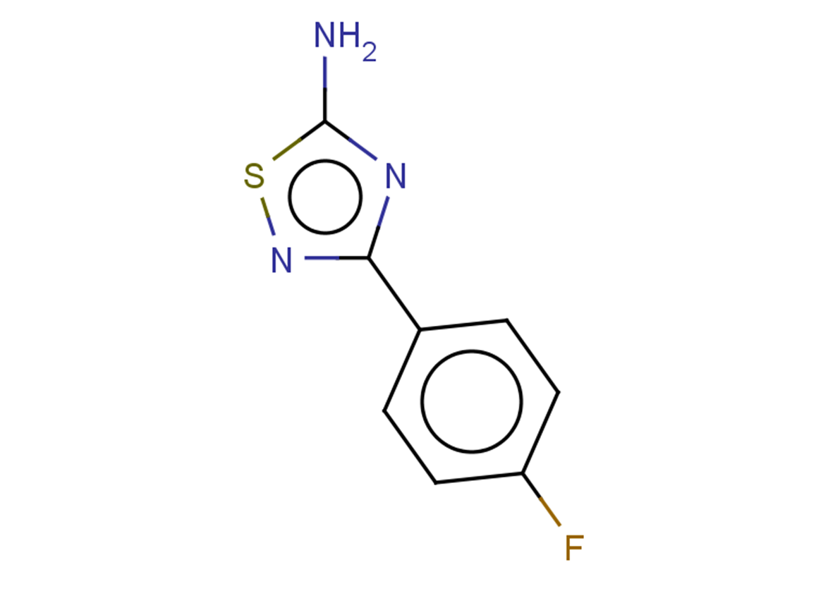 3-(4-fluorophenyl)-1,2,4-thiadiazol-5-amine