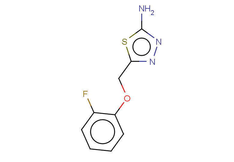 5-[(2-fluorophenoxy)methyl]-1,3,4-thiadiazol-2-amine