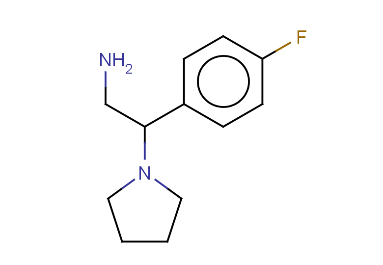 2-(4-fluorophenyl)-2-(pyrrolidin-1-yl)ethan-1-amine