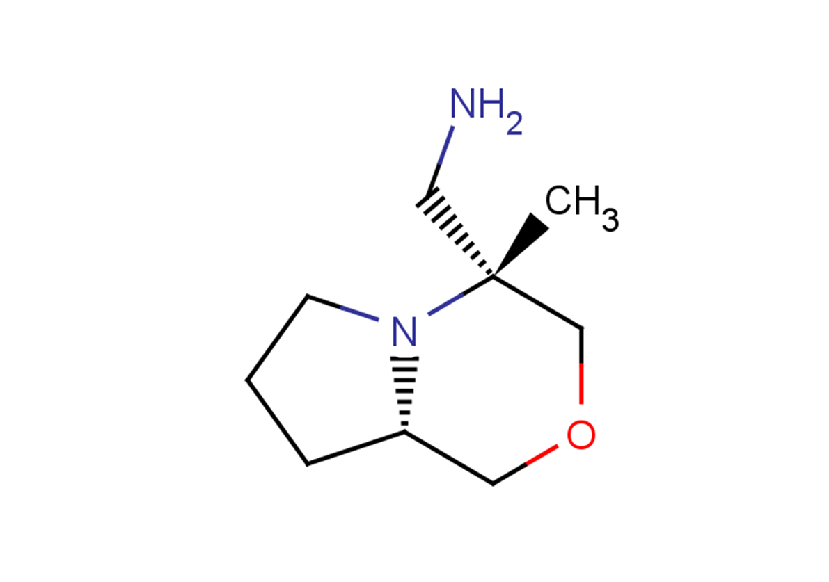 1-[(4R,8aS)-4-methyl-hexahydro-1H-pyrrolo[2,1-c][1,4]oxazin-4-yl]methanamine
