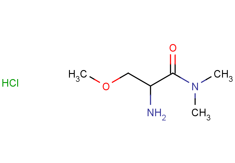 2-amino-3-methoxy-N,N-dimethylpropanamide hydrochloride