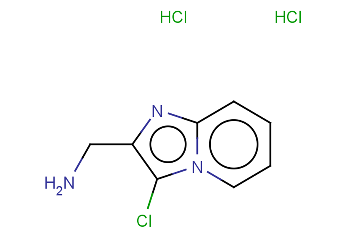 (3-chloroimidazo[1,2-a]pyridin-2-yl)methanamine dihydrochloride