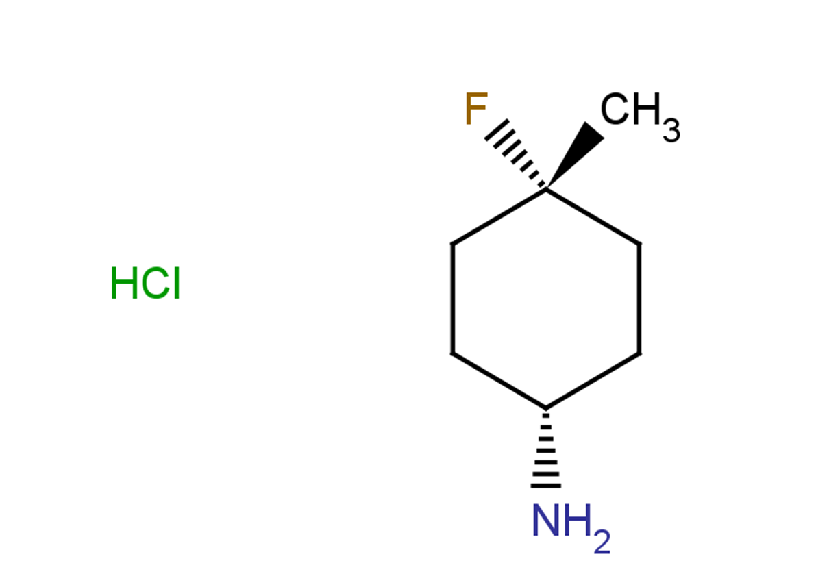 rac-(1s,4s)-4-fluoro-4-methylcyclohexan-1-amine hydrochloride, cis