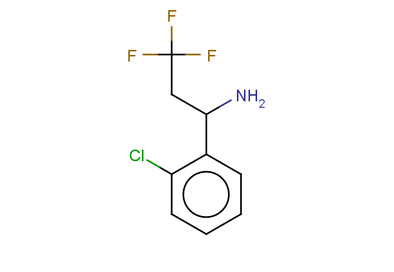 1-(2-chlorophenyl)-3,3,3-trifluoropropan-1-amine